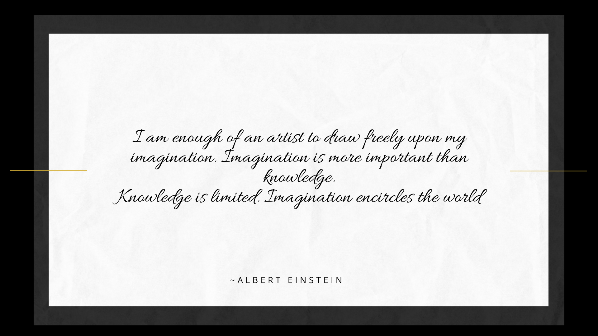 Albert Einstein Imagination Quote